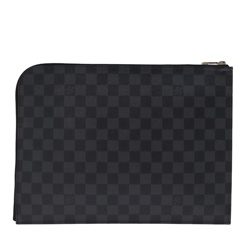 Louis Vuitton Pochette Jour  Canvas Clutch Bag