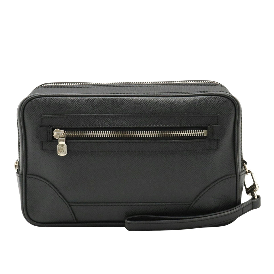 Louis Vuitton Pavel  Leather Clutch Bag