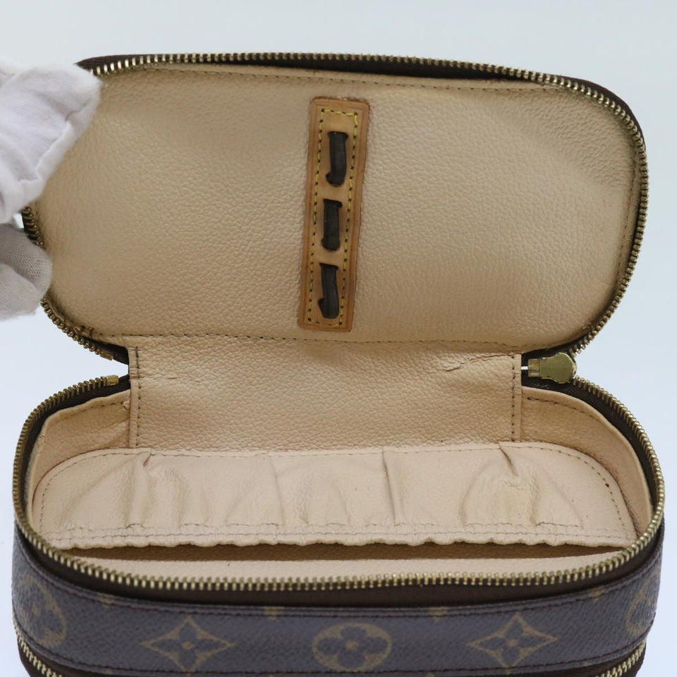Louis Vuitton Trousse A Maquillage Brush  Canvas Clutch Bag