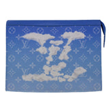 Louis Vuitton Pochette Voyage  Canvas Clutch Bag