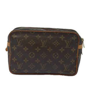 Louis Vuitton Monogram Compiegne 23 Clutch Bag M51847 Lv Auth 79951
