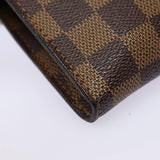 Louis Vuitton Poche Toilette  Canvas Clutch Bag