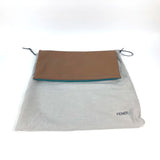 Fendi  Leather Clutch Bag (Pre-Owned)