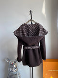 Luxury Louis Vuitton  Wrap Coat 032