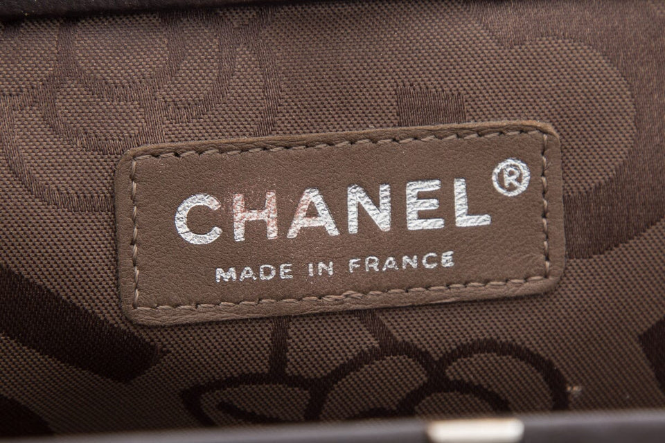 Chanel Vintage Brown Clutch