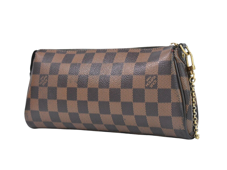 Louis Vuitton Eva  Canvas Clutch Bag