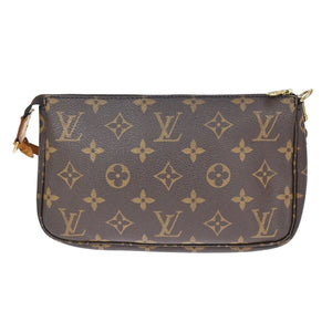 Louis Vuitton Pochette Accessoires  Canvas Clutch Bag