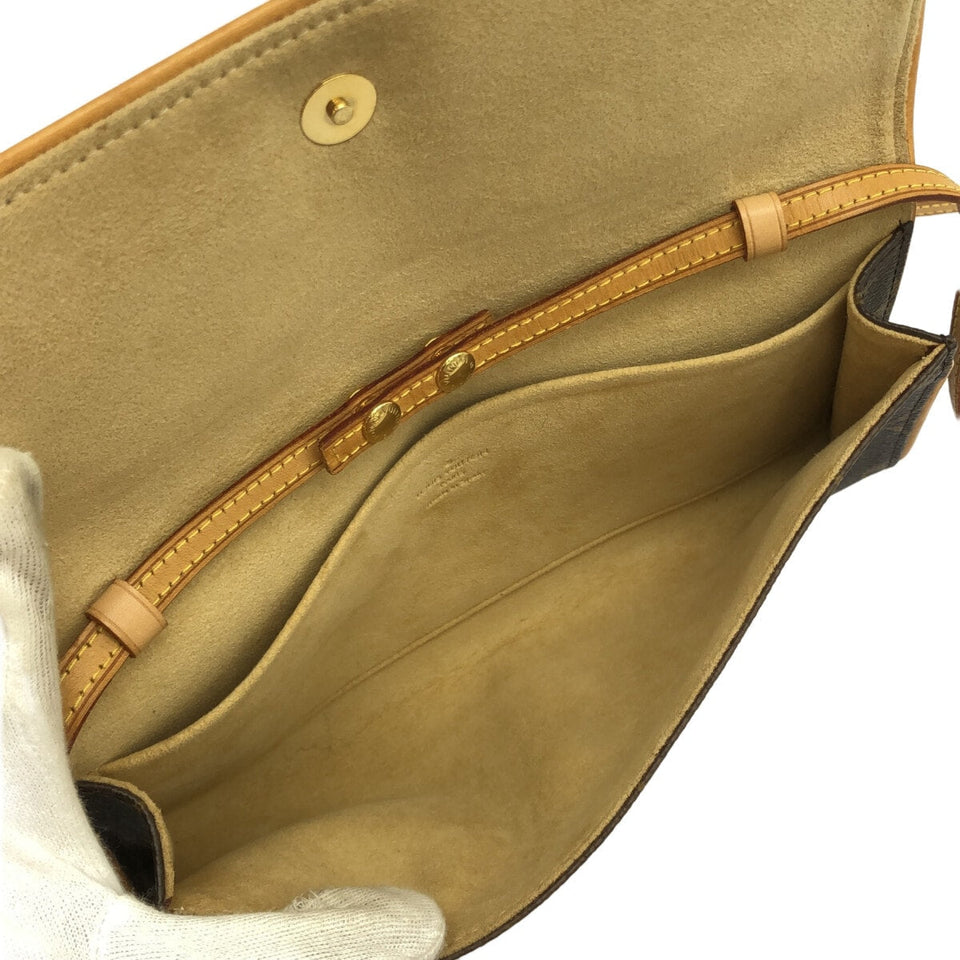 Louis Vuitton Pochette Twin  Canvas Clutch Bag
