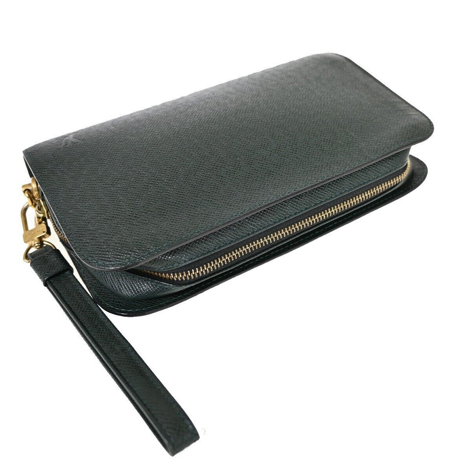 Louis Vuitton Baikal  Leather Clutch Bag
