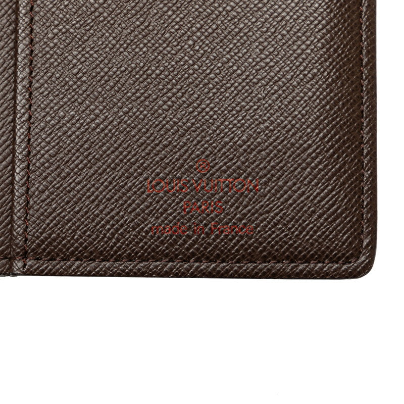 Louis Vuitton Damier Portefolio Sarah Long Wallet N61734 Brown PVC Leather  Louis Vuitton Long Wallet