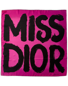 Dior Colorblocked Silk Scarf