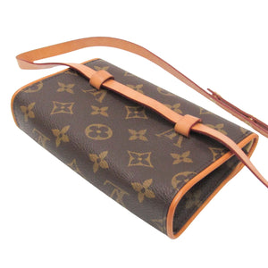 Louis Vuitton Florentine  Canvas Clutch Bag