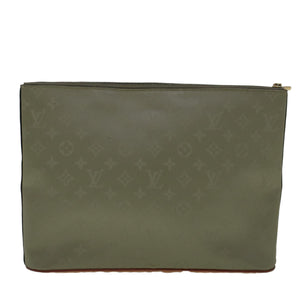 Louis Vuitton Pochette Cosmos  Leather Clutch Bag