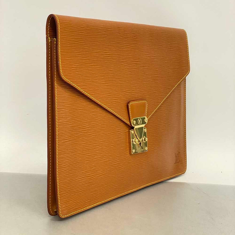 Louis Vuitton  Leather Clutch Bag