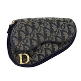 Dior Saddle  Canvas Clutch Bag