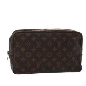 Louis Vuitton Trousse De Toilette  Canvas Clutch Bag