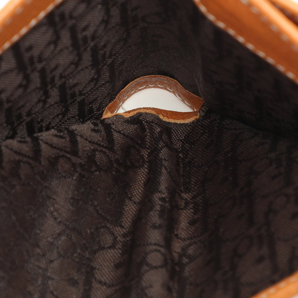 Dior Tan Leather Saddle Bifold Wallet