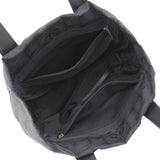 CHANEL Nylon New Line PM Tote Bag Black Ladies