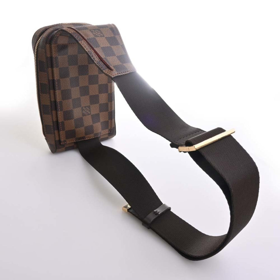 LOUIS VUITTON Damier Jeronimos Body Bag N51994 Brown Women's