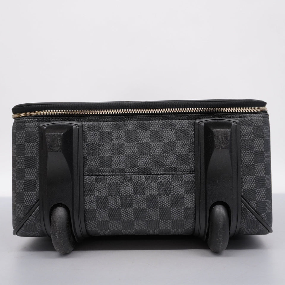 LOUIS VUITTONAuth  Damier Graphite Luggage Pegas 55 N23294
