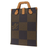 Louis Vuitton Damier Ebene Giant Mini Tote 2WAY Bag Louis Vuitton Squared N40355