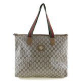 GUCCI tote bag Sherry GG plus beige ladies