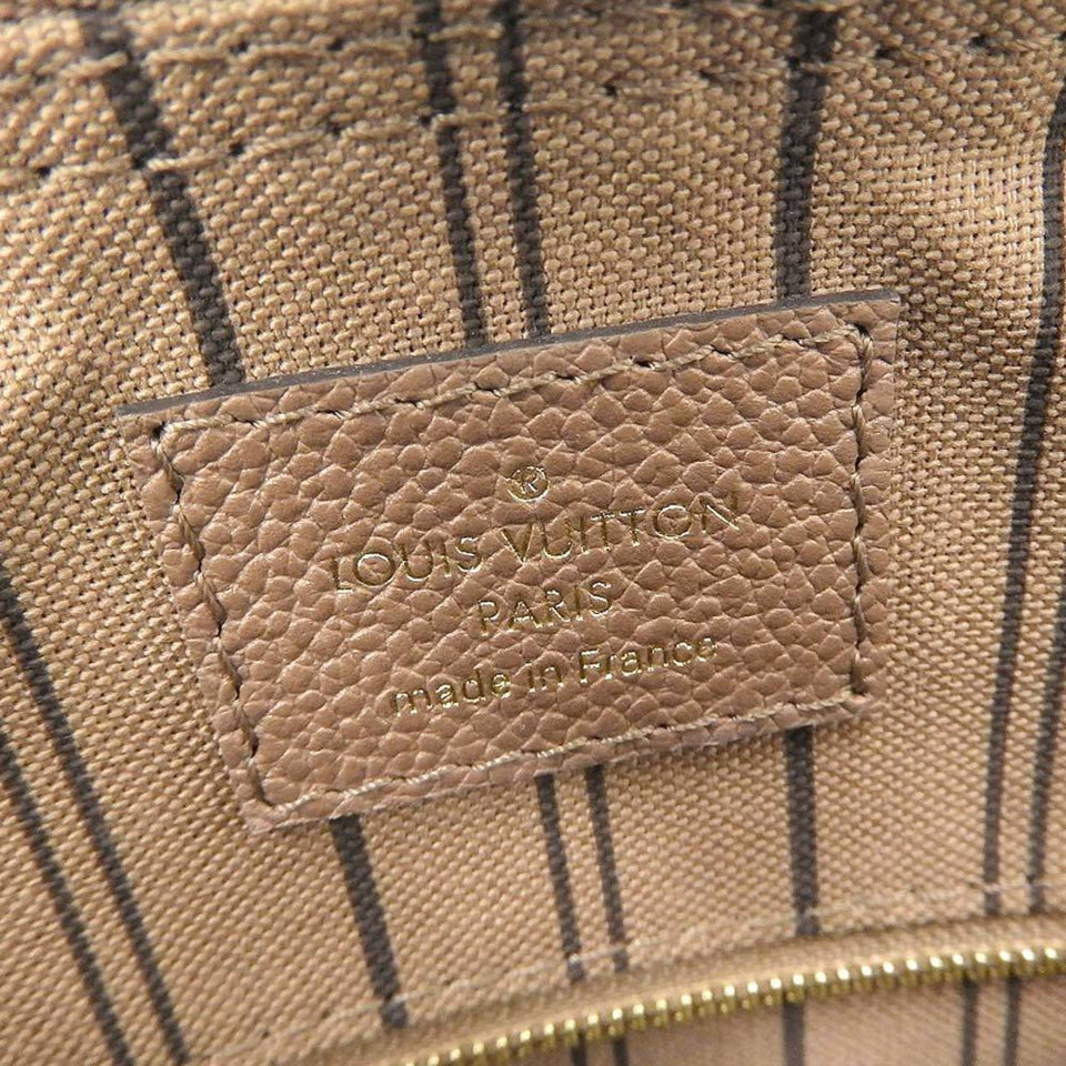 Louis Vuitton Monogram Implant Speedy 25 Bandouliere Bag Bronze M41019
