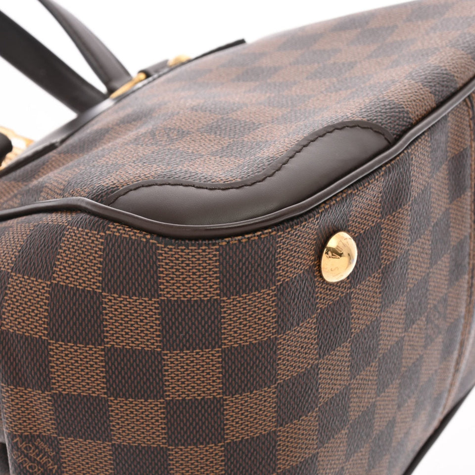LOUIS VUITTON Damier Verona PM Brown N41117 Ladies Canvas Handbag