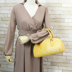 Louis Vuitton Handbag Epi Jasmine M52089 Yellow Ladies