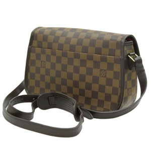LOUIS VUITTON Damier Sologne Shoulder Bag Ebene N48079