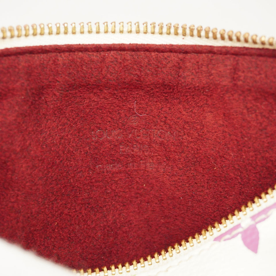 LOUIS VUITTONAuth  Monogram Multicolore Mini Speedy M92645 Women's Handbag Blanc
