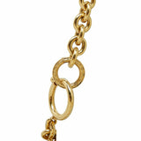CHANEL Cocomark Necklace Gold Plated Men's