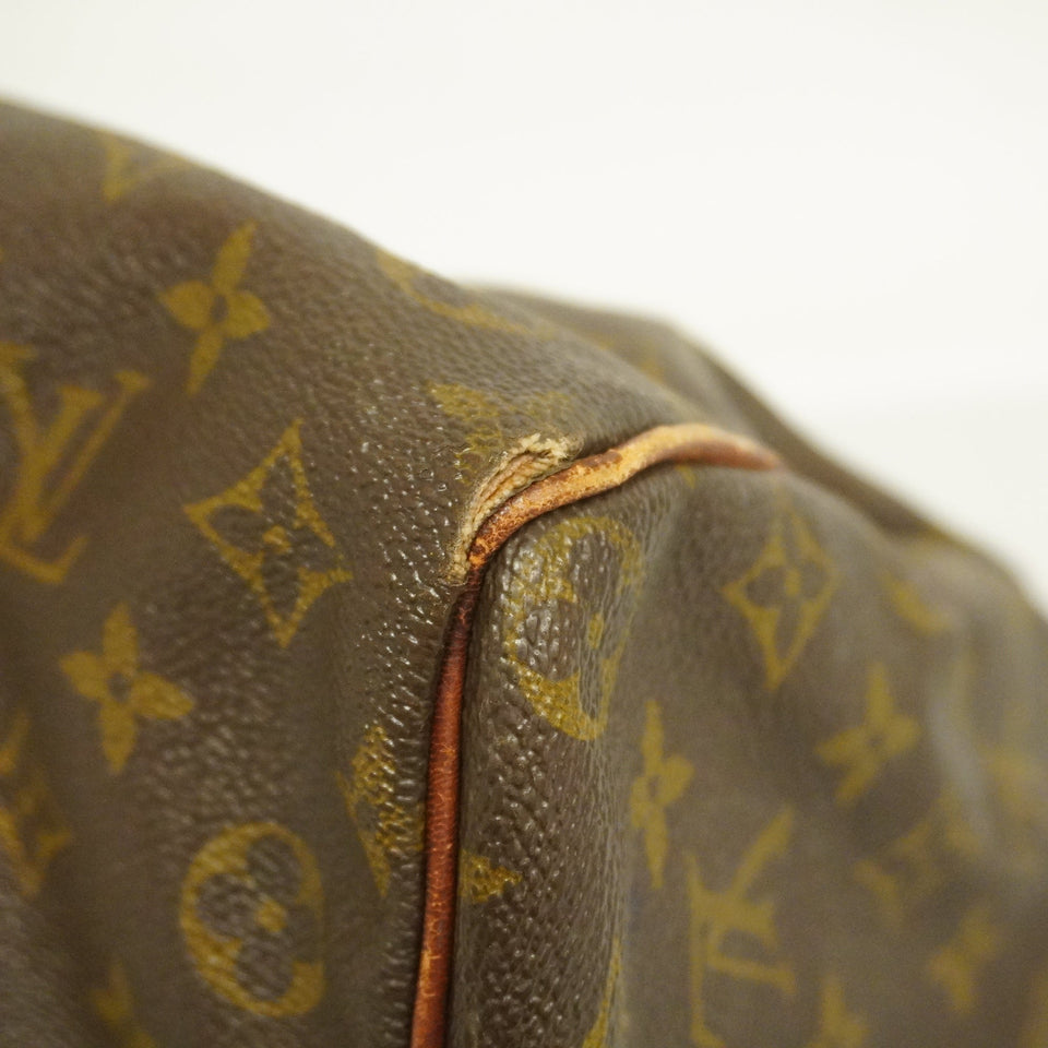 LOUIS VUITTONAuth  Monogram Speedy 30 M41108 Women's Handbag