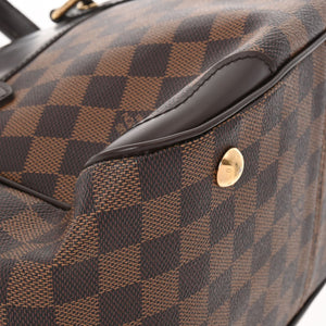 LOUIS VUITTON Damier Verona PM Brown N41117 Women's Canvas Handbag