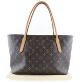 LOUIS VUITTON Raspail PM M40608 Monogram Canvas Brown CA2152 Women's Tote Bag