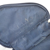 CHRISTIAN DIORAuth  Trotter Saddle Pouch Women's Canvas Pouch Navy