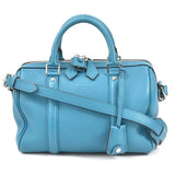 LOUIS VUITTON Handbag Shoulder Bag Sofia Coppola SC BB Leather Dark Blue Silver Ladies
