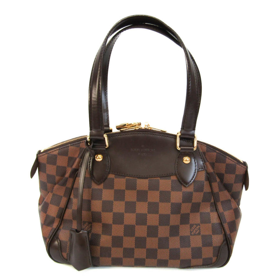 LOUIS VUITTON Damier Verona PM N41117 Women's Shoulder Bag Ebene