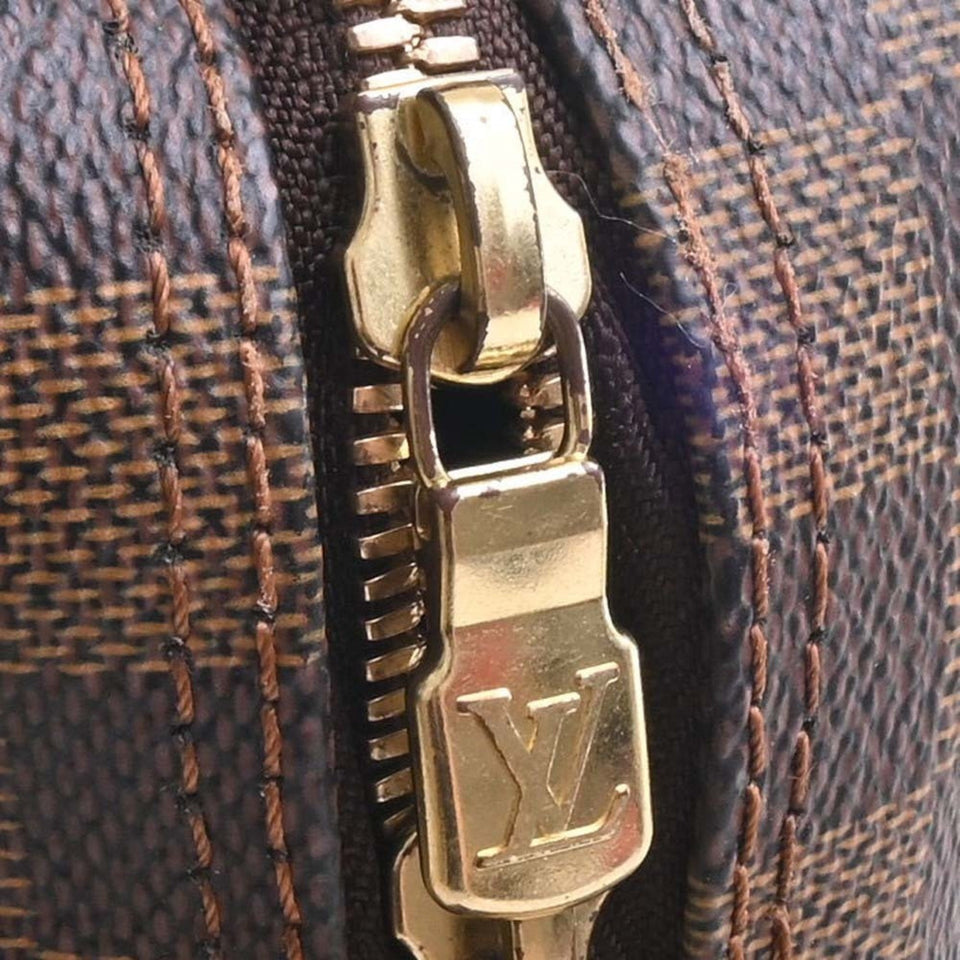LOUIS VUITTON Damier Naviglio Shoulder Bag N45255 Brown Women's
