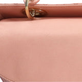 CHRISTIAN DIOR Dior Lady Cannage Shoulder Bag Leather Pink Ladies