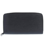 LOUIS VUITTON Zippy Wallet Long M61857 Epi Leather Noir Black MI1137 Unisex