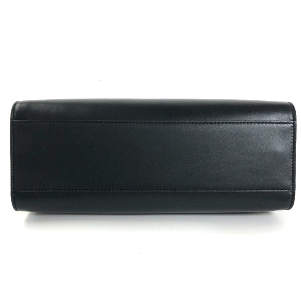 GUCCI Shoulder Bag Bamboo Nim Fair Hand 459076 Leather Black Ladies