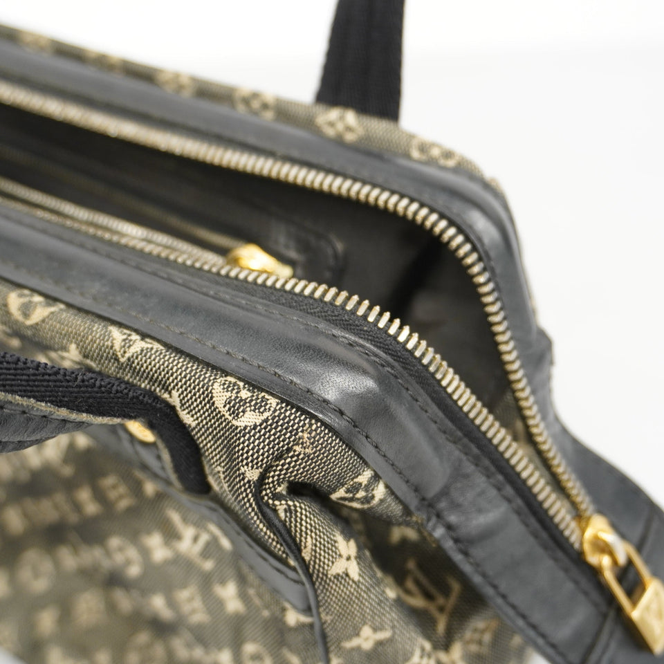 LOUIS VUITTONAuth  Monogram Mini Josephine PM M92049 Women's Handbag Noir