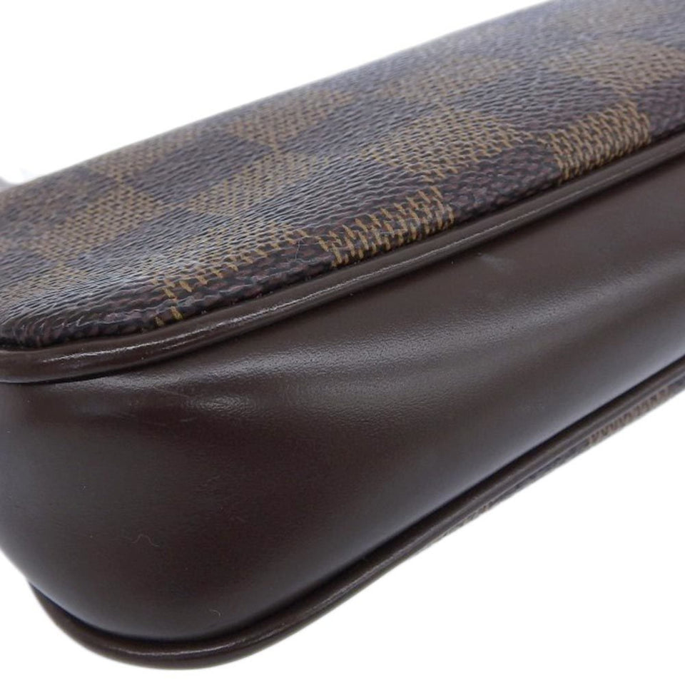 LOUIS VUITTON Damier Navona Pouch Ebene N51983