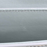 CHRISTIAN DIOR Leather 30 Montaigne Box Bag Shoulder Gray Women's