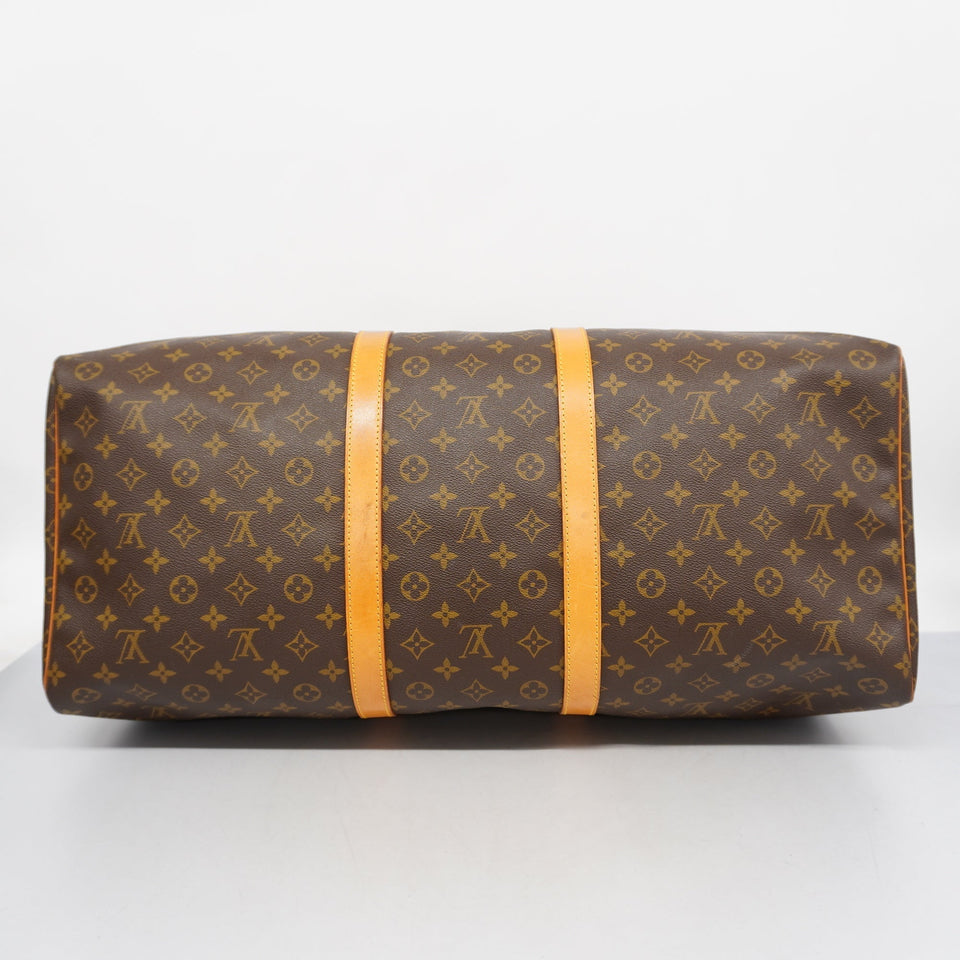LOUIS VUITTONAuth  Monogram Keepol 60 M41422 Unisex Boston Bag