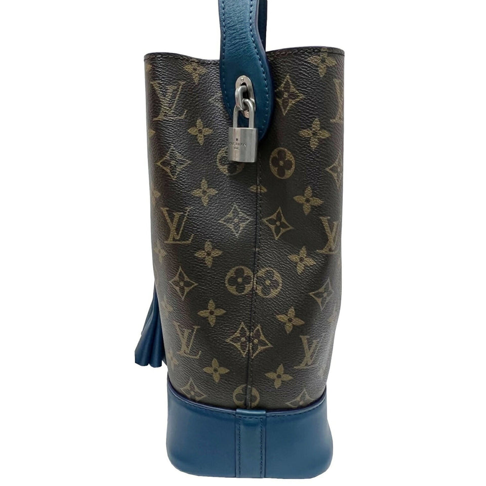 Louis Vuitton Idol NN14GM Tote Bag Bucket Monogram Blue M94591 FL0154 Collection Women's
