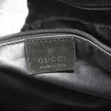 GUCCI[3cc2424]   Handbag 001 3167 Suede/Leather Black Silver metal