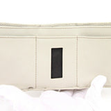 GUCCI Trifold Wallet sima 261502 Ivory Leather Women's