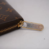 LOUIS VUITTONAuth  Monogram Zippy Wallet M42616 Long Wallet [bi-fold]